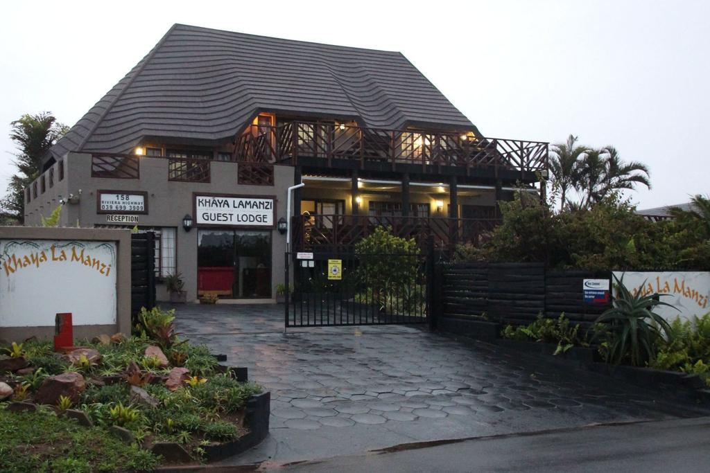 Khaya La Manzi Guest Lodge Hibberdene Buitenkant foto